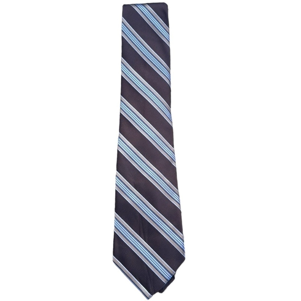 NEW‎ with tag brown n blue DNKY men’s SILK